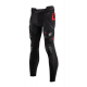 Leatt, cyklo kalhoty s chrániči Impact Shorts 3DF 6.0 Black, černá barva, velikost XL