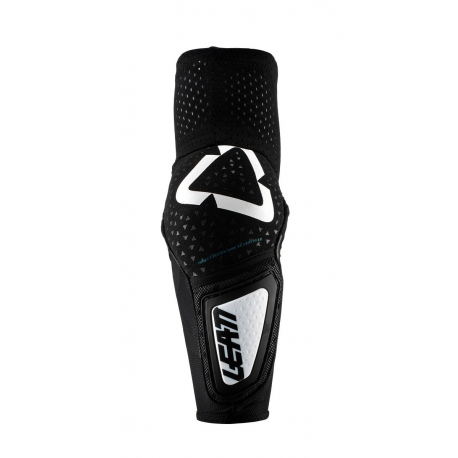 Leatt, chrániče loktů 3DF HYBRID Elbow Guard White/Black, barva černá/bílá, velikost S/M
