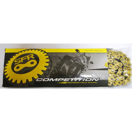 SFR 520V-O-110 řetěz (110 článků) O-RING (do 400ccm 40KM) (30,4KN) zlatá barva