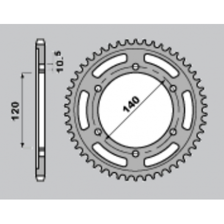 JR, rozeta 5301 40