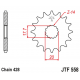 JT, přední řetězové kolečko, s gumovou výplní, 577 16 Yamaha DT 125R '93-'06, Kawasaki NINJA 125 / Z 125 '19 (57716JTRB) (řetěz