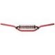 Renthal, řidítka 7/8" (22mm) MX Handlebar RED REED / WINDHAM PADDED, červená barva s chráničem