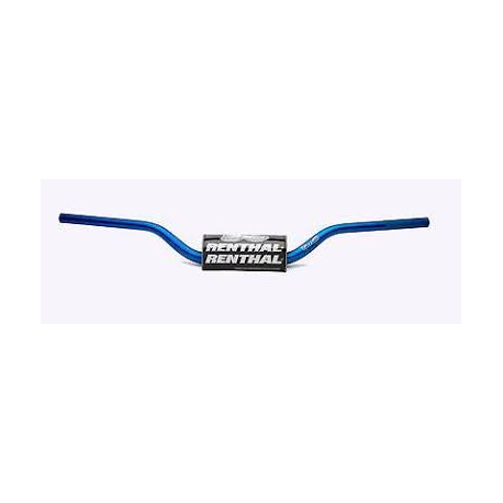 Renthal, řidítka 1,1/8" (28,6mm) MX Fatbar BLUE RC SX/SXF 06-09, Suzuki RM/RMZ 06-13, modrá barva s chráničem