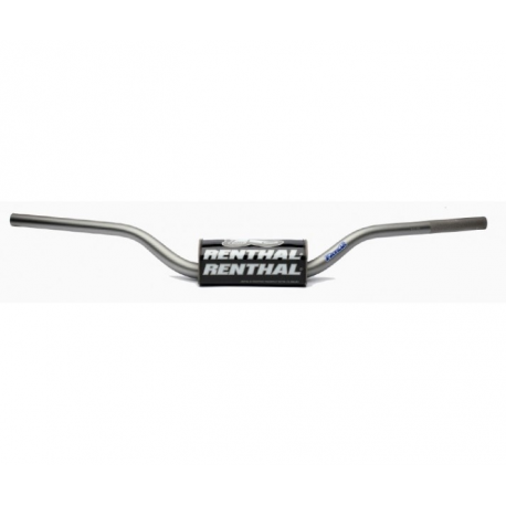 Renthal, řidítka 1,1/8" (28,6mm) MX Fatbar GREY RC SX/SXF 06-09, Suzuki RM/RMZ 06-13, šedá barva s chráničem