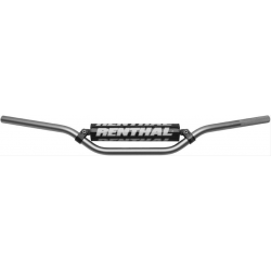 Renthal, řidítka 7/8" (22mm) MX Handlebar TANIUM CR HIGH/RICKY JOHNSON PADDED, titan barva s chráničem