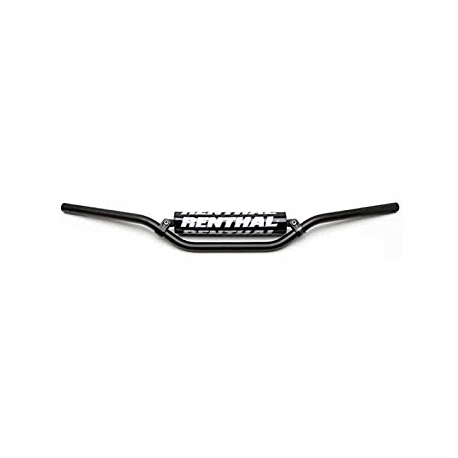 Renthal, řidítka 7/8" (22mm) TRIAL 5,5 HANDLEBAR BLACK, černá barva s chráničem