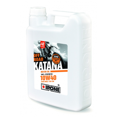 Ipone, Katana Off Road 10W40 motorový olej 100% Syntetic 4L (Ester, MA2) (6)