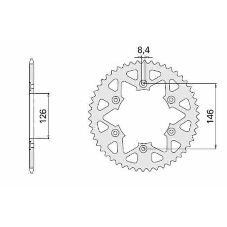 CHT, rozeta, 808 41 (808-41) Suzuki RM DR