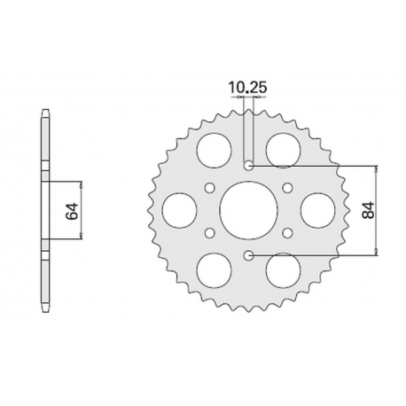 CHT, rozeta, 814 44 (814-44) Suzuki GSX 400 E '81-'83