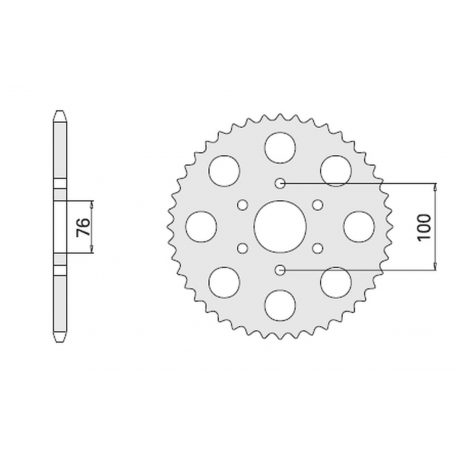 CHT, rozeta, 818 42 Suzuki GS 1000/ GSX 1100 E (818-42)