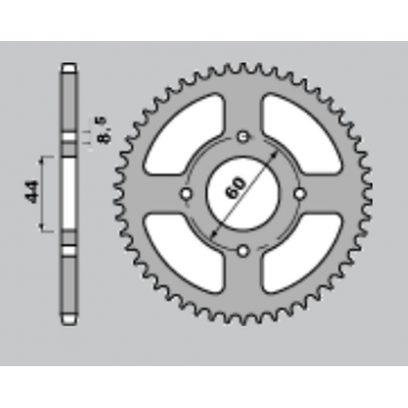 CHT, rozeta, 832 42 (832-42) Yamaha DT 80 MX