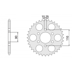 CHT, rozeta, 850 33 (850 33) Yamaha XJ/XS 650