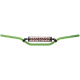Renthal, řidítka 7/8" (22mm) MX Handlebar GREEN RC PADDED, zelená barva s chráničem