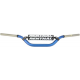 Renthal, řidítka 1,1/8" (28,6mm) MX Twinwall 994 HANDLEBAR BLUE KTM HIGH PADDED, modrá barva s chráničem