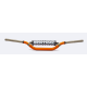 Renthal, řidítka 1,1/8" (28,6mm) MX Twinwall 996 HANDLEBAR ORANGE VILLOPOTO / STEWART PADDED, oranžová barva s chráničem