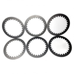 Nachman, spojkové plechy Yamaha YFM350 RAPTOR 04-12, YFM350 BIGBEAR/WARRIOR 87-04, Suzuki SV650 03-05 (6 ks.) (PS0