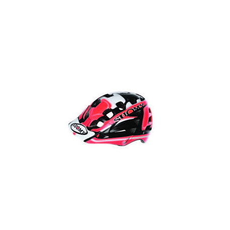 Suomy, přilba na kolo ENDURO / MTB SCRAMBER S-LINE WHITE/RED, velikost M