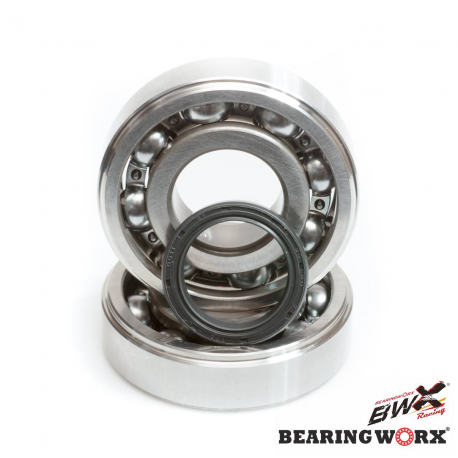 Bearing Worx, ložiska + gufera klikovky, Kawasaki KX 125 88-07 (MADE IN JAPAN) (NTN) (24-1008)