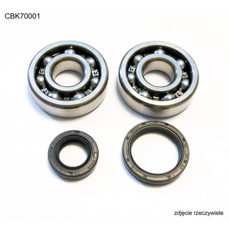 Bearing Worx, ložiska + gufera klikovky, Suzuki RM 80/85 89-16 (NTN) (24-1014)