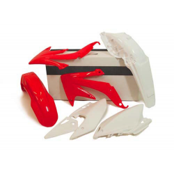 Racetech, sada plastů, Honda CRF 450X (08-17) barva OEM, bílá/červená