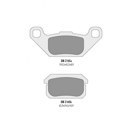 Delta Braking, brzdové desky KH431 ATV ADLY + QUADZILLA