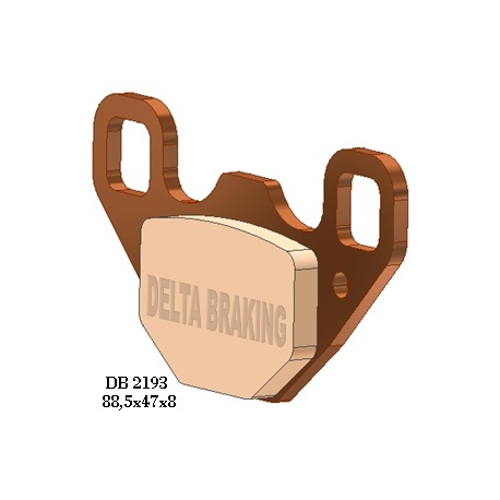 Delta Braking, brzdové desky KH489 Polaris RZR 170 '09-'14, zadní