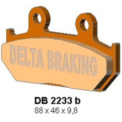 Delta Braking, brzdové desky KH642 CAN AM MAVERIC 1000 levá strana - nahrazuje DB2233MX-D a DB2233QD-D