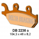 Delta Braking, brzdové desky KH645 CAN AM MAVERIC 1000 pravá strana - nahrazuje DB2236MX-D a DB2236QD-D