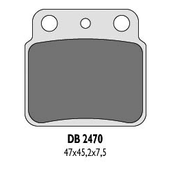 Delta Braking, brzdové desky KH137 LTZ400 / LTR450, zadní