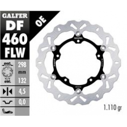 Galfer, přední brzdový kotouč, Yamaha MT-03 '16-, YZF R3/R25 '15- (298mm) plovoucí WAVE