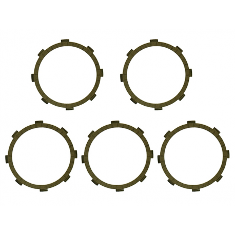 EBS, spojkové lamely Racing, Yamaha XT 125 R '05-'07, YBR 125 '00-'08, DT 80 LC2 '85-'97, TTR 125 '00-'12 (5 lamel)