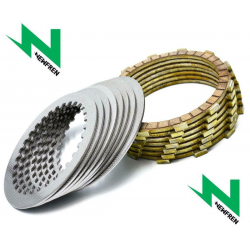 Newfren, spojkové lamely + plechy Honda CR 250 (90-07), CRF 450R 02-10, CRF 450X 05-16 (EBS1247)