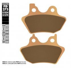 Galfer, brzdové desky KH400 Sintered (zlaté) Harley Davidson
