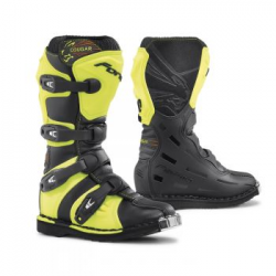 Forma, dětské boty Cross Cougar, barva černá/žlutá fluo, velikost 33