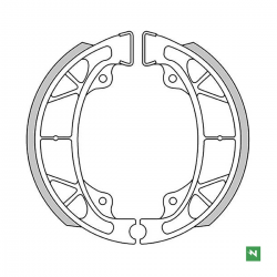 Newfren, brzdové čelisti Malaguti CR1 50 CROSSER 95-98 (110X25mm)