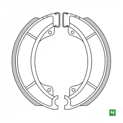 Newfren, brzdové čelisti Yamaha SR 250 87-04 (150X25mm)