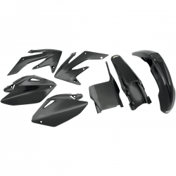 UFO, sada plastů, Honda CRF 250R '04-'05 černá barva