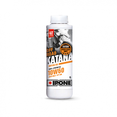 Ipone, Katana Off Road 10W60 motorový olej 100% Syntetic 1L (Ester, MA2) (800019) (15)