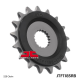 JT, přední řetězové kolečko, s gumovou výplní, Triump 900 STREET TWIN / CUP / SCRAMBLER '16-18 (JTF1185.17RB)* (řetěz 520)