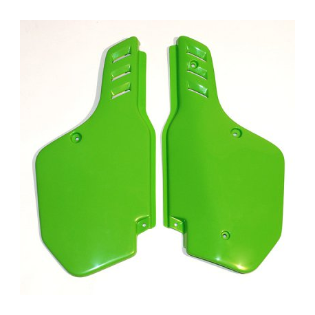 UFO, podsedlové tabulky, Kawasaki KX 125/250 '88-'89, KX 500 '88-'02 zelená barva