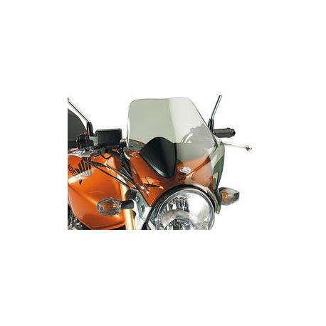 Kappa, plexi s držáky, Honda CB 600 HORNET (05-06) 31,2 X 40,8 cm, kouřové