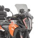 Kappa, plexištít, KTM 1290 SUPER ADVENTURE R / S (17-18) 38 X 40 cm, kouřový