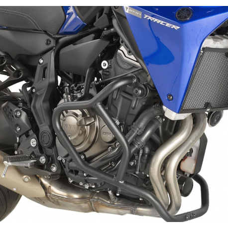 Kappa, padací rámy, Yamaha MT 07 TRACER (16-19), MT 07 (18-20), černá barva