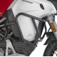 Kappa, padací rámy, Ducati MULTISTRADA ENDURO 1200 (16-17), černá barva