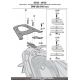 Kappa, nosič centrálního kufru, BMW C 600 SPORT (12-15) (s plotnou Monokey)