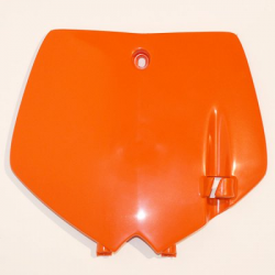 UFO, přední číslová tabulka, KTM SX 65 '02-'08 oranžová barva