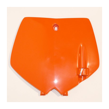 UFO, přední číslová tabulka, KTM SX 65 '02-'08 oranžová barva