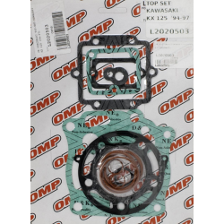 JR (OMP), horní sada těsnění Top-End, Kawasaki KX 125 '94-'97