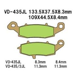 Vesrah, brzdové desky KH231