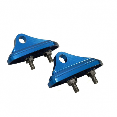 Accel, adapter zrcátek, Yamaha R1, R6, modrá barva